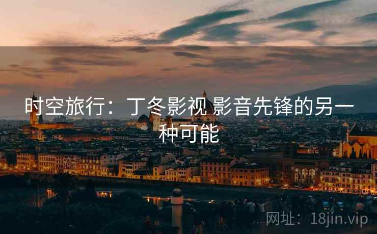 时空旅行：丁冬影视 影音先锋的另一种可能