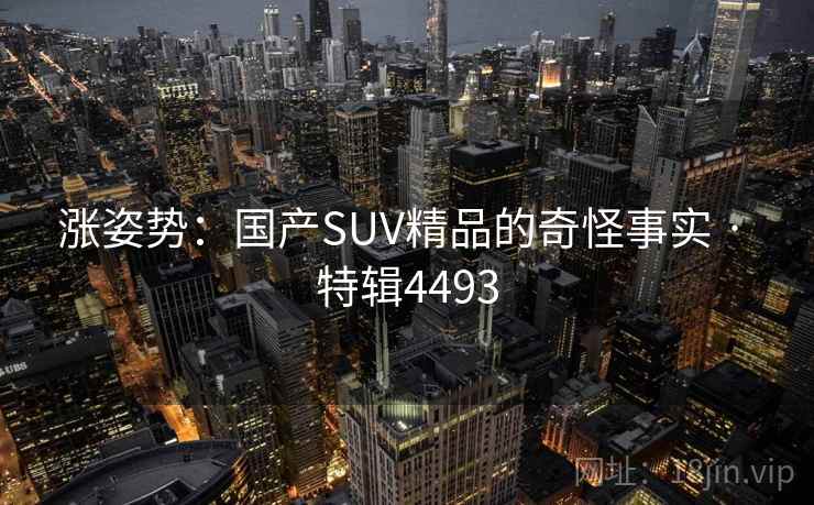 涨姿势：国产SUV精品的奇怪事实 · 特辑4493